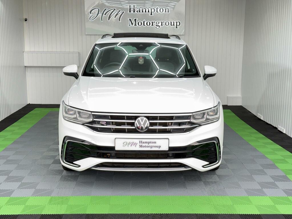 Volkswagen Tiguan 2.0 Tdi R-line Edition Dsg Euro 6 Ss J21MSF White #5