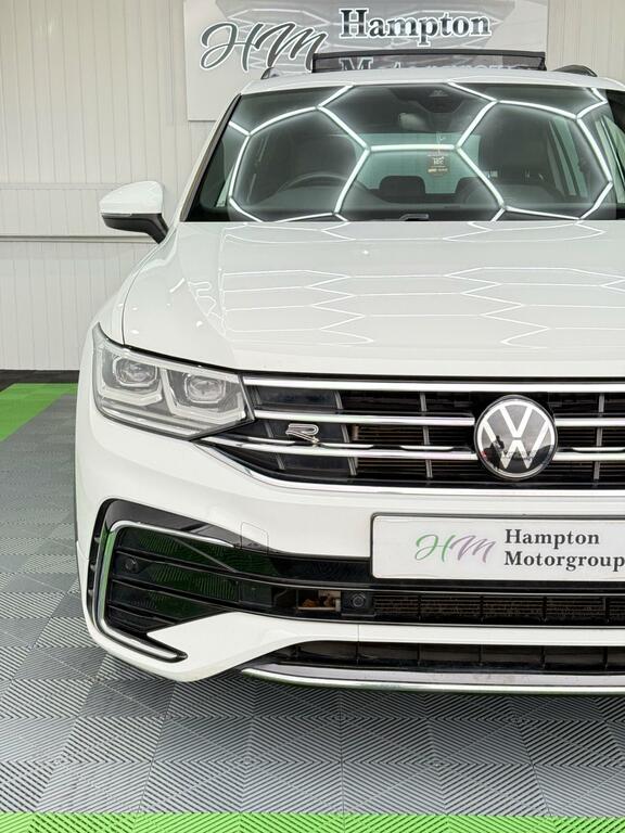 Volkswagen Tiguan 2.0 Tdi R-line Edition Dsg Euro 6 Ss J21MSF White #6