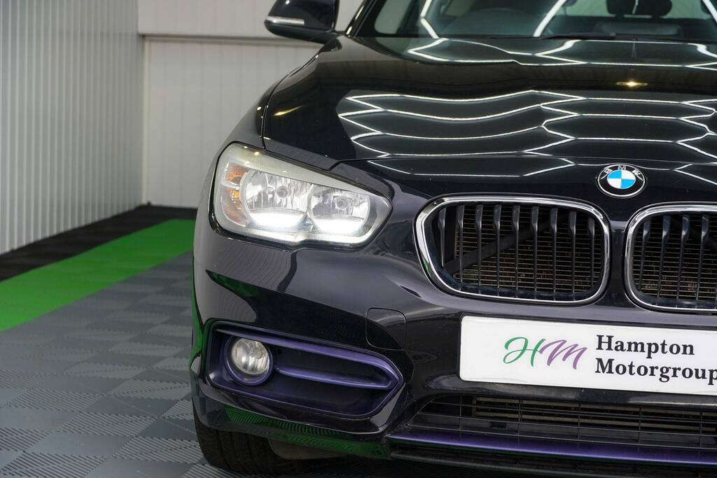 BMW 1 Series 1.5 116D Sport Euro 6 Ss BV67SNK Black #4