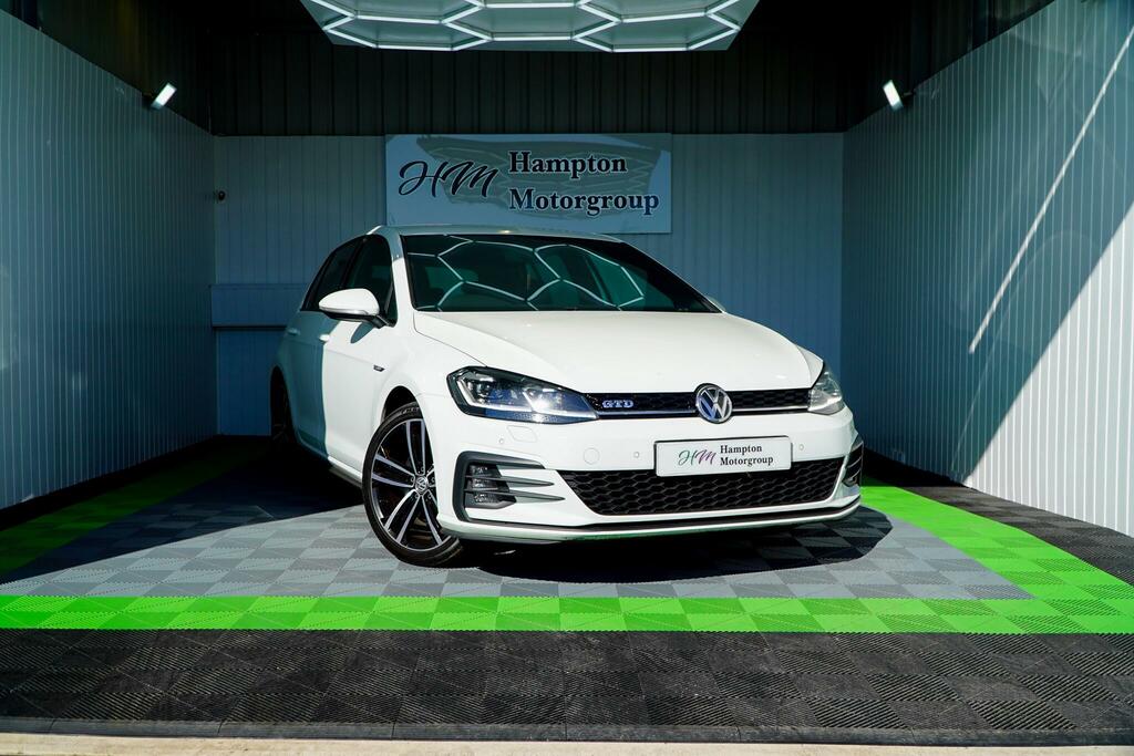 Volkswagen Golf 2.0 Tdi Gtd Dsg Euro 6 Ss White