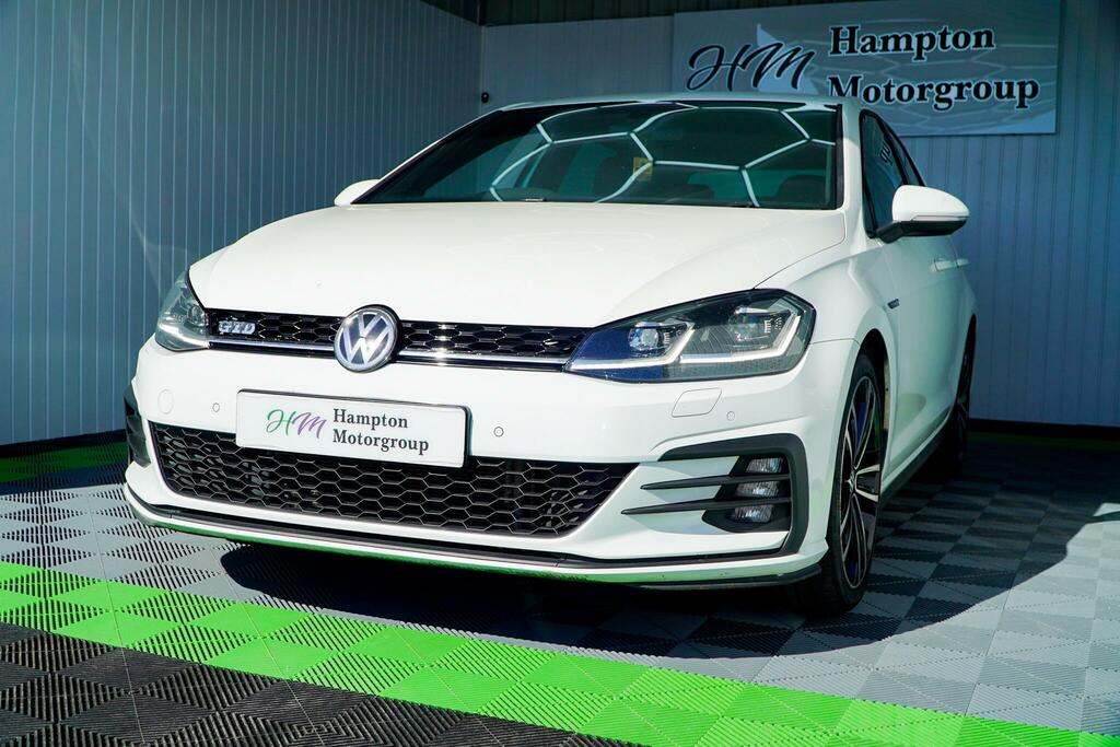 Volkswagen Golf 2.0 Tdi Gtd Dsg Euro 6 Ss NL18FJU White #4