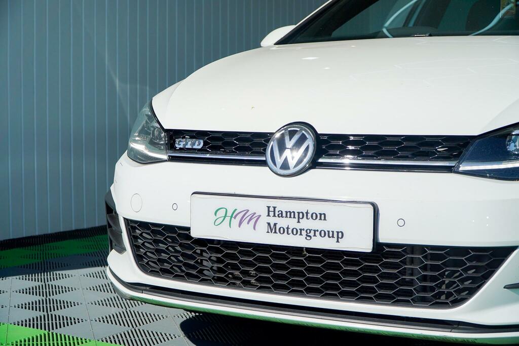 Volkswagen Golf 2.0 Tdi Gtd Dsg Euro 6 Ss NL18FJU White #5