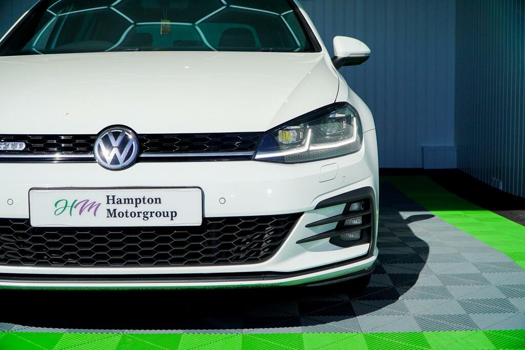 Volkswagen Golf 2.0 Tdi Gtd Dsg Euro 6 Ss NL18FJU White #3