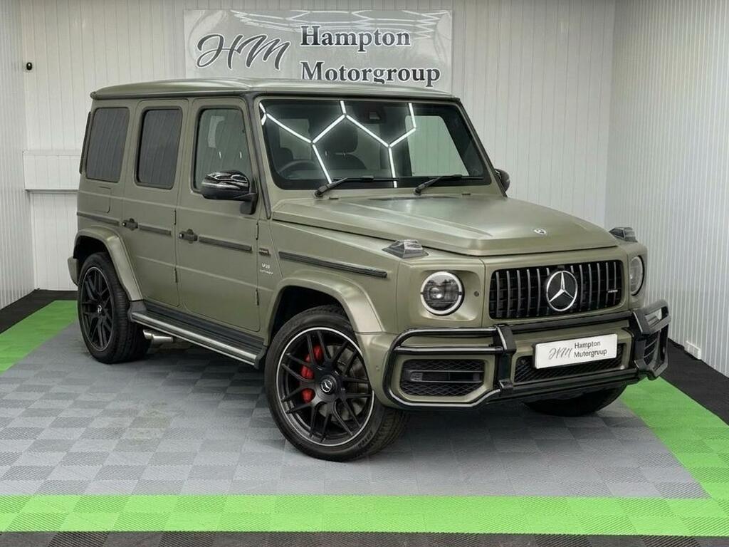 Mercedes-Benz G Class 4.0 G63 V8 Biturbo Amg Spds9gt 4Matic Euro 6 Ss Green