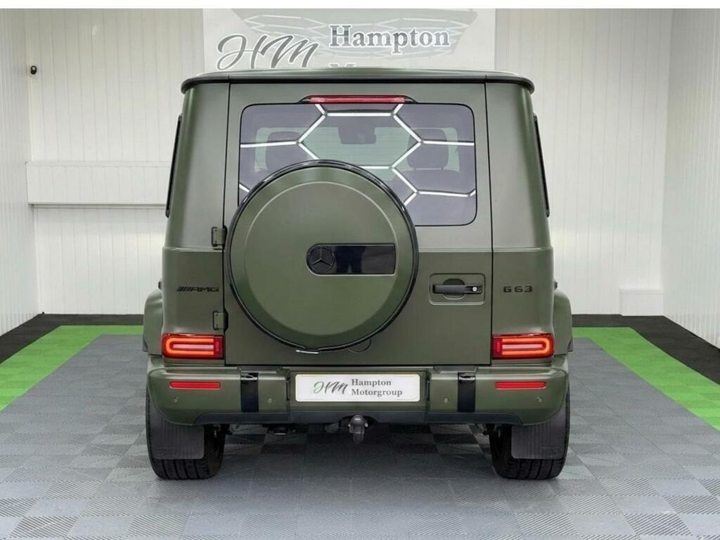 Mercedes-Benz G Class 4.0 G63 V8 Biturbo Amg Spds9gt 4Matic Euro 6 Ss Green #3