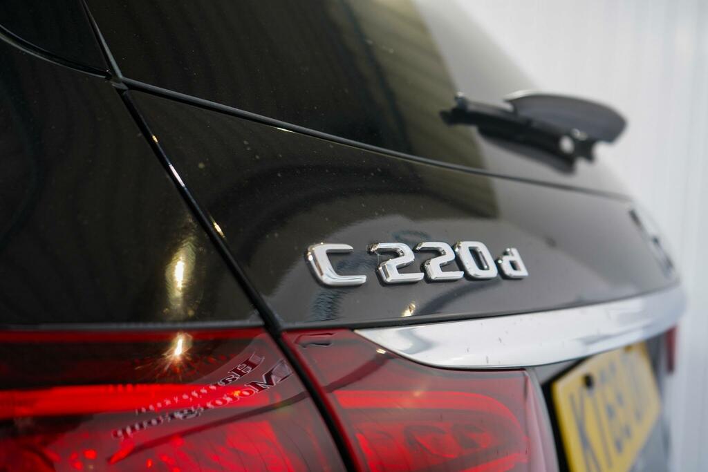Mercedes-Benz C Class 2.0 C220d Amg Line Edition G-tronic Euro 6 Ss KT69OKV Black #5