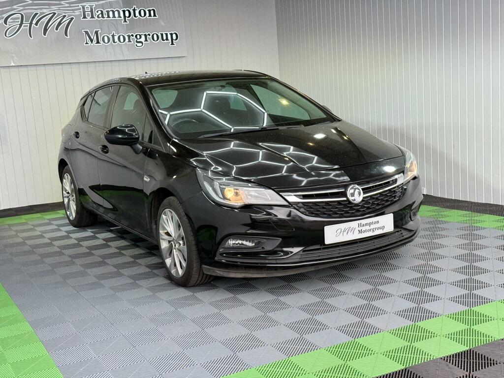 Vauxhall Astra 1.4I Tech Line Nav Euro 6 DN18BWB Black #5