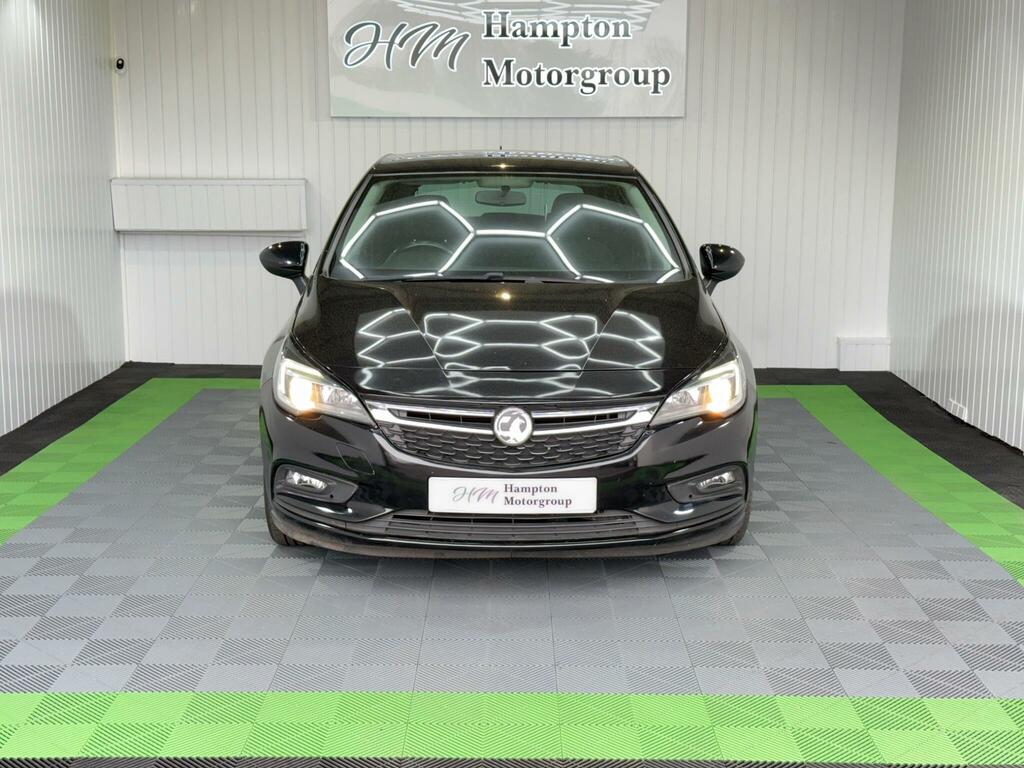 Vauxhall Astra 1.4I Tech Line Nav Euro 6 DN18BWB Black #2