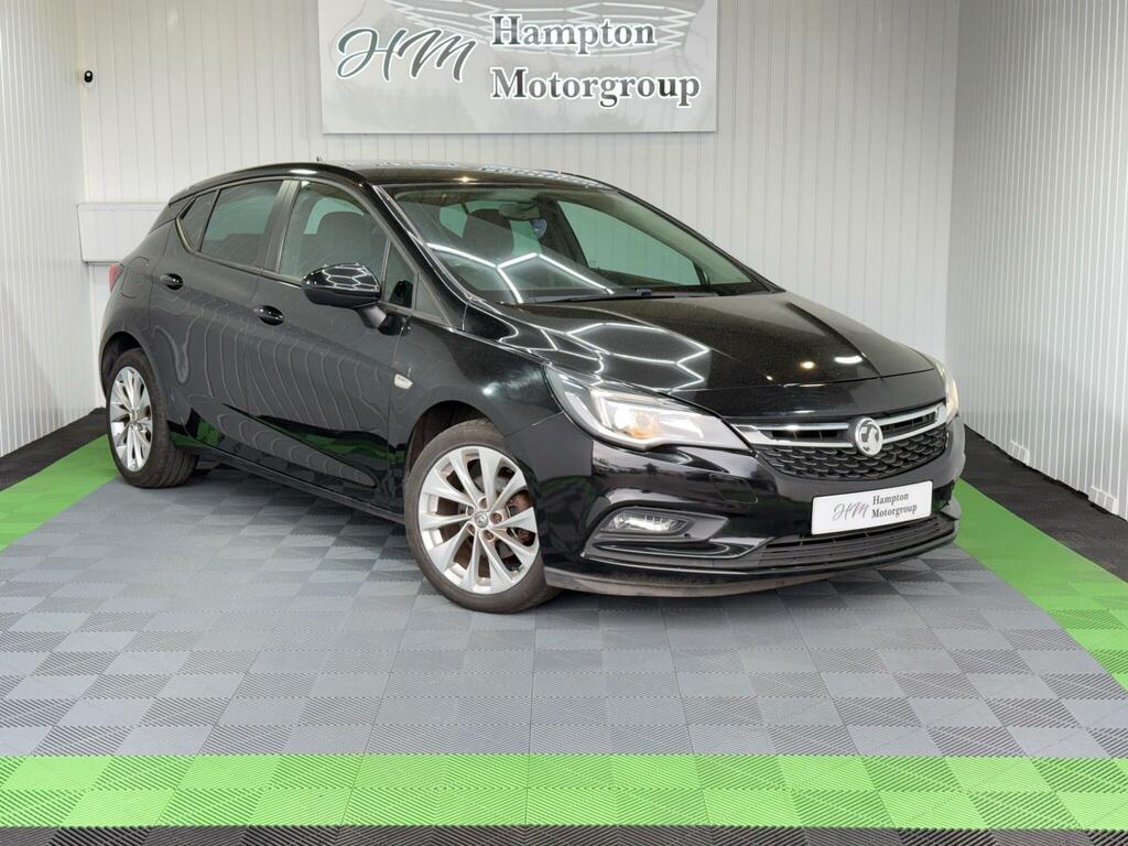 Vauxhall Astra 1.4I Tech Line Nav Euro 6 Black
