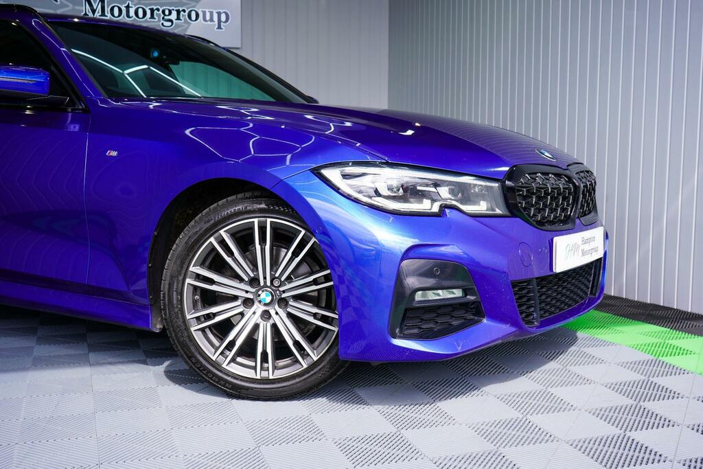 BMW 3 Series 2.0 320D M Sport Touring Euro 6 Ss YF20RNU Blue #2