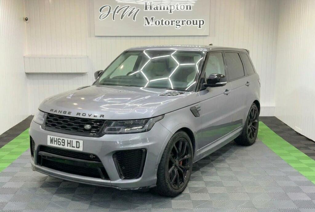 Land Rover Range Rover Sport 5.0 P575 V8 Svr 4Wd Euro 6 Ss WH69HLD Grey #3