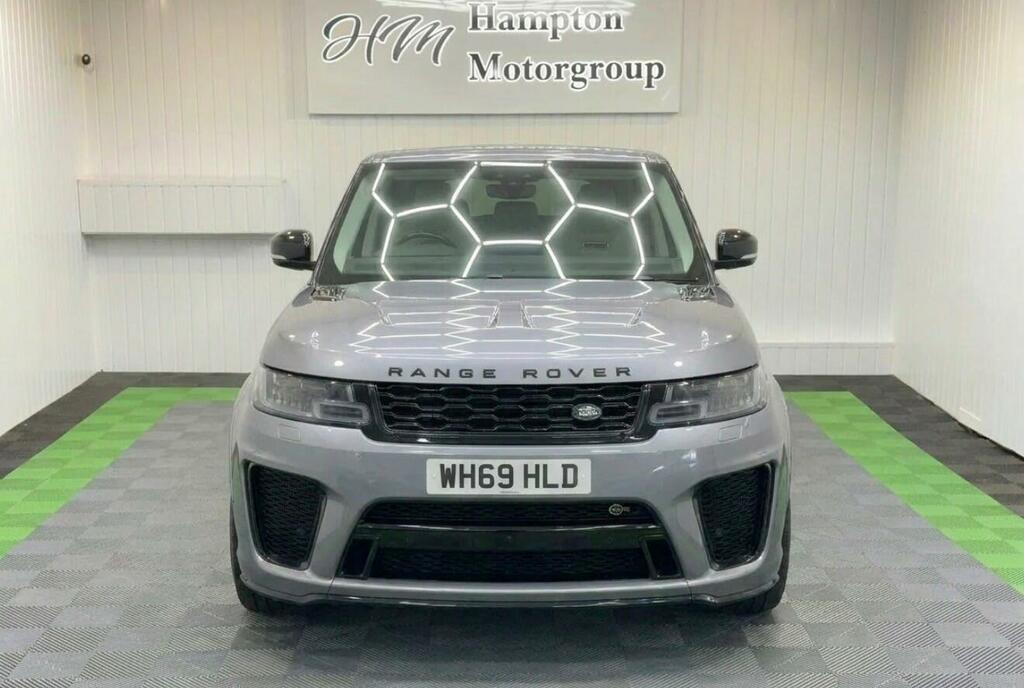 Land Rover Range Rover Sport 5.0 P575 V8 Svr 4Wd Euro 6 Ss WH69HLD Grey #2