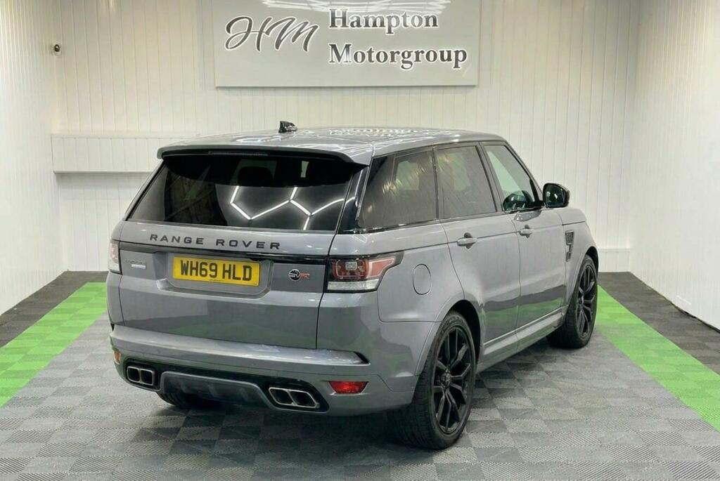 Land Rover Range Rover Sport 5.0 P575 V8 Svr 4Wd Euro 6 Ss WH69HLD Grey #6