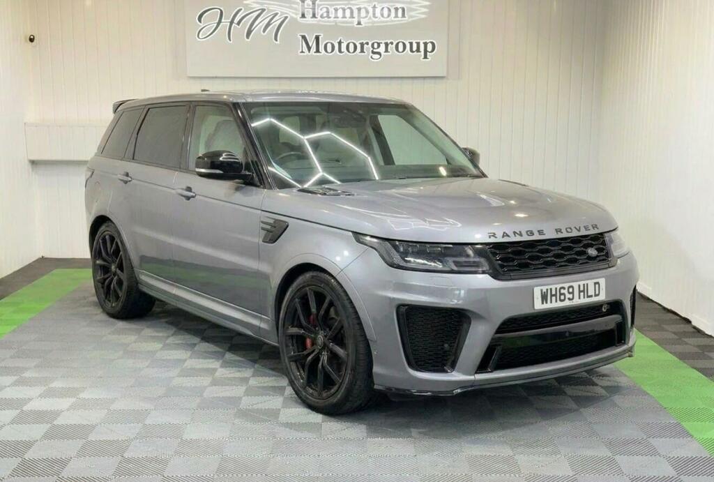 Land Rover Range Rover Sport 5.0 P575 V8 Svr 4Wd Euro 6 Ss WH69HLD Grey