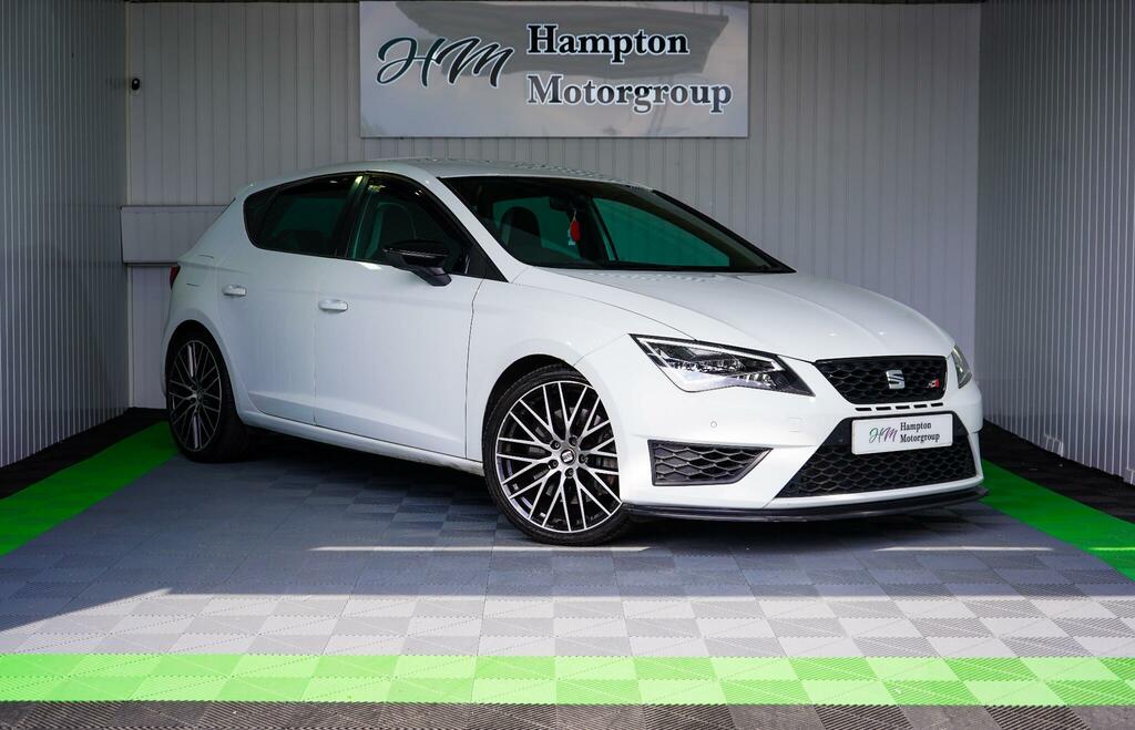 Seat Leon 2.0 Tsi Cupra 290 Black Dsg Euro 6 Ss White