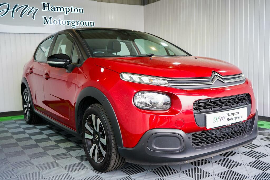 Citroen C3 1.2 Puretech Feel Euro 6 Ss CA19ZJZ Red #3