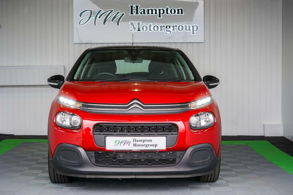 Citroen C3 1.2 Puretech Feel Euro 6 Ss CA19ZJZ Red #2