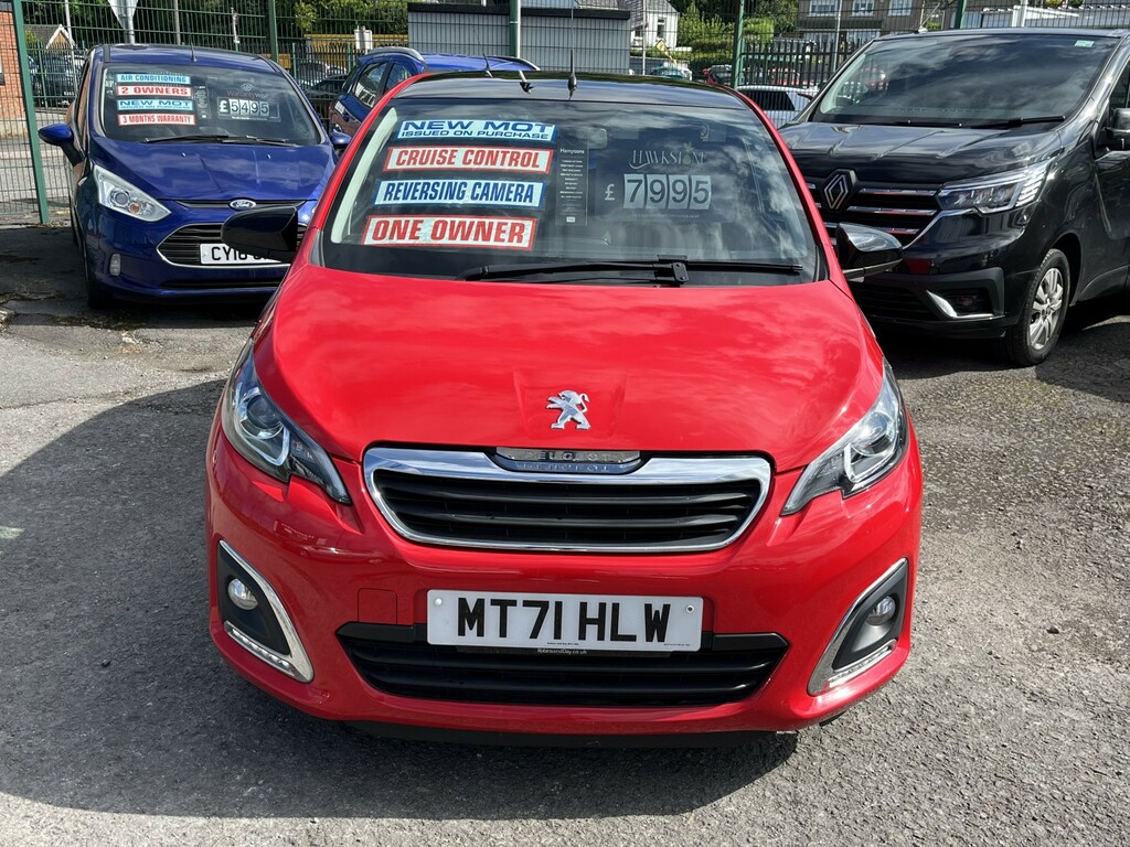 Peugeot 108 1.0 Allure MT71HLW Red #6