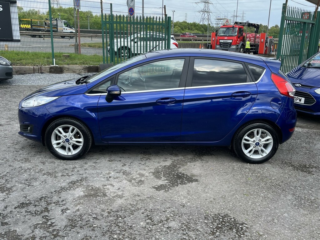 Ford Fiesta 1.5 Tdci Zetec VK64VMT Blue #6