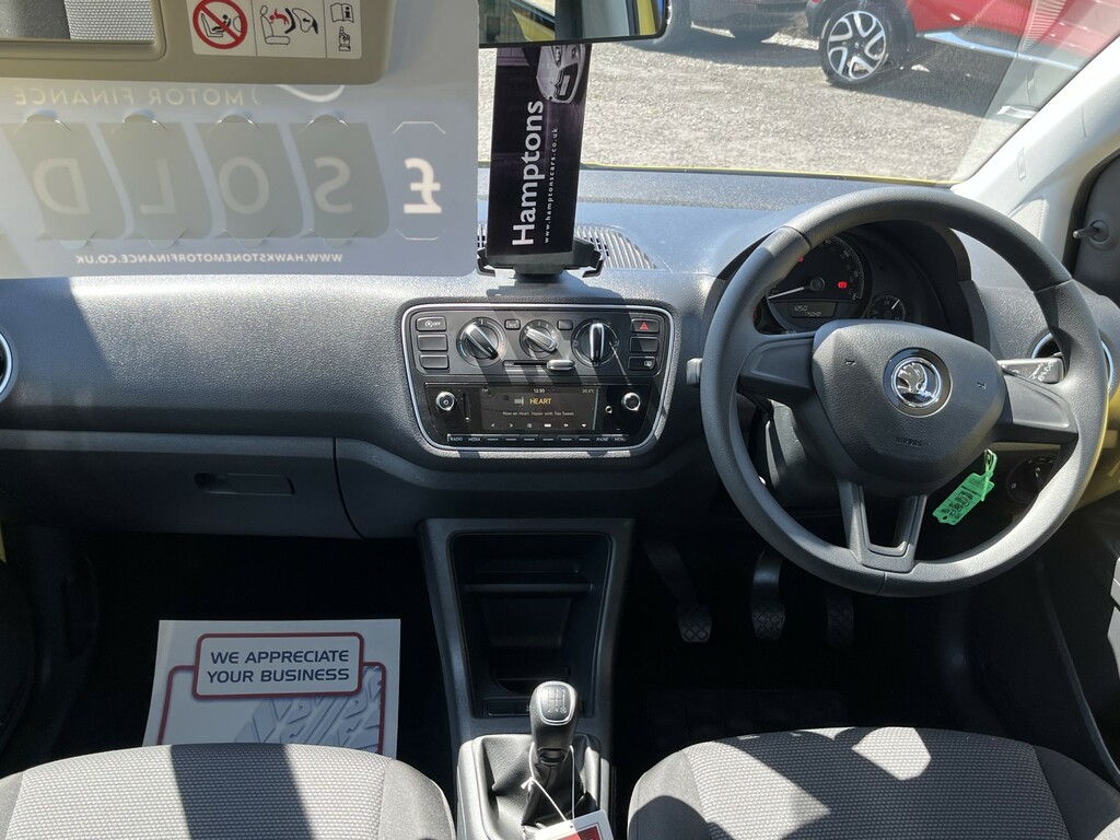Skoda Citigo 1.0 Mpi Greentech Se YD19OJP Yellow #4