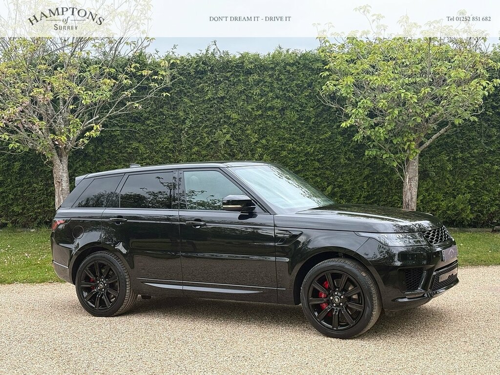 Land Rover Range Rover Sport 2.0 P400e 13.1Kwh Hse Dynamic Black Suv Black