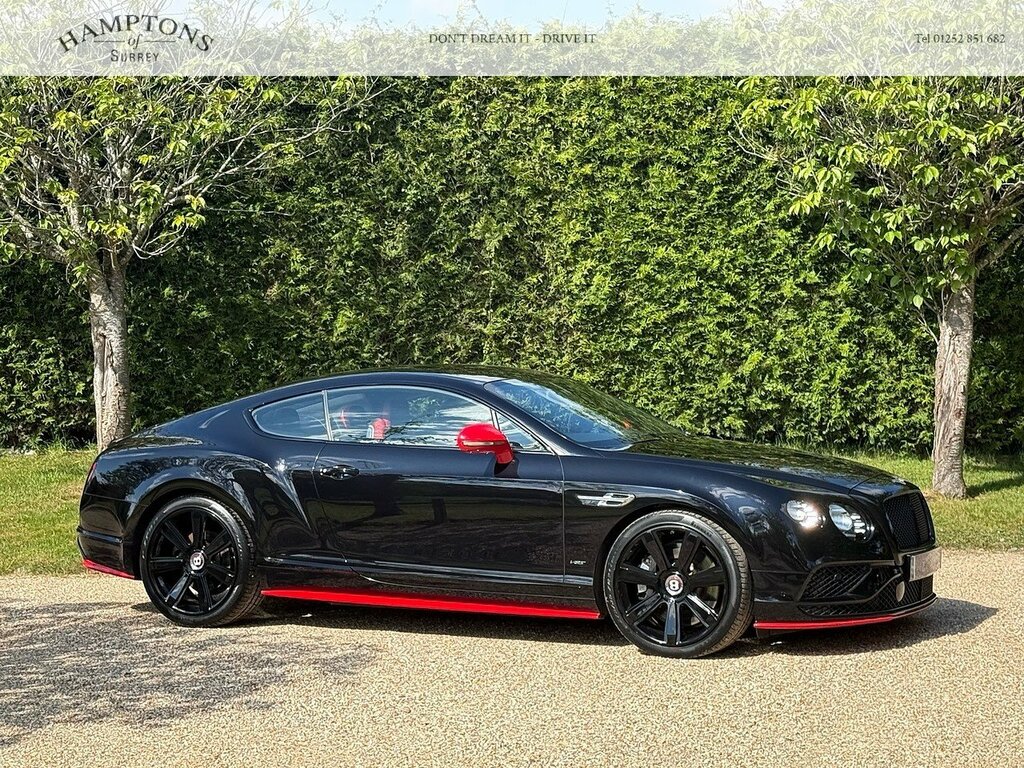 Bentley Continental Gt 4.0 V8 Gt S Coupe 4Wd Euro 6 528 Black