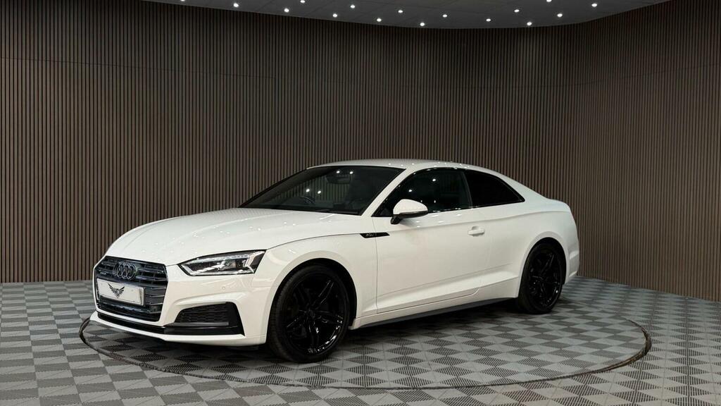 Audi A5 Coupe 3.0 Tdi V6 S Line S Tronic Quattro Euro 6 S White #6