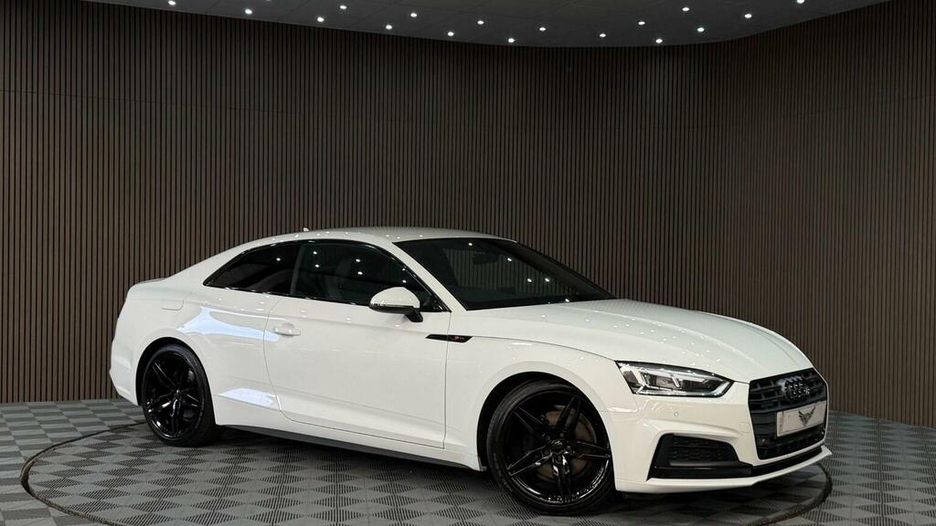 Audi A5 Coupe 3.0 Tdi V6 S Line S Tronic Quattro Euro 6 S White