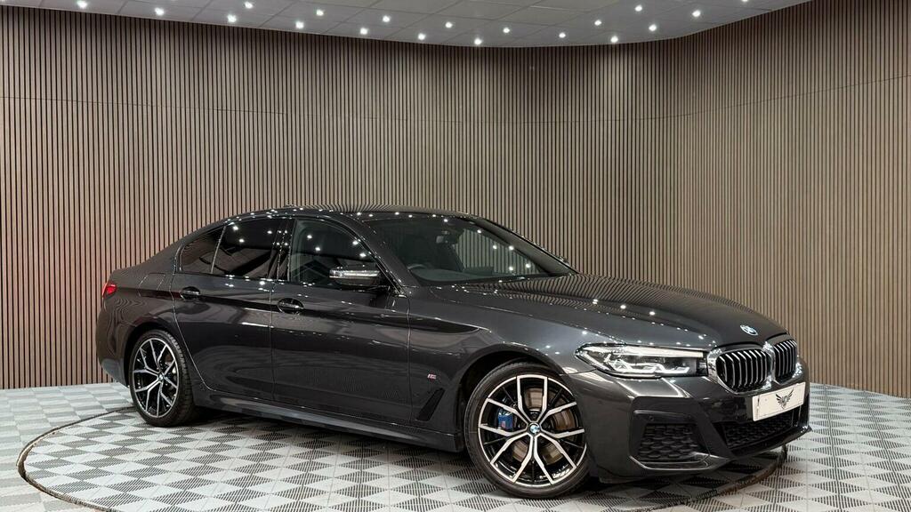 BMW 5 Series Saloon 3.0 530D Mht M Sport Steptronic Xdrive Euro Grey