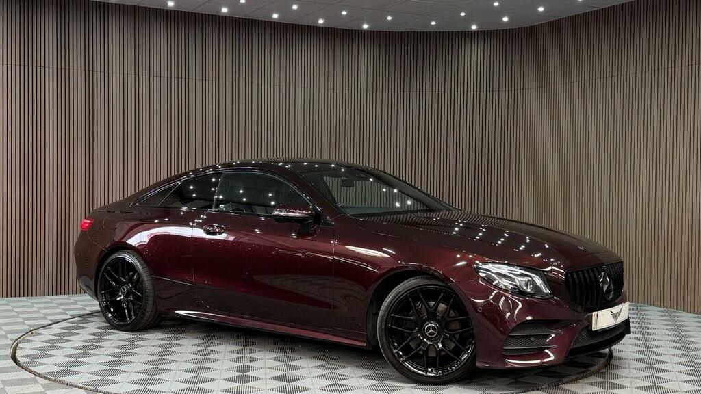 Mercedes-Benz E Class Coupe 2.0 E220d Amg Line G-tronic Euro 6 Ss Red