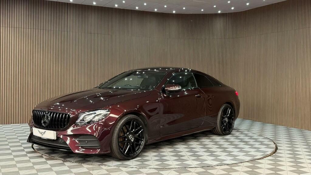 Mercedes-Benz E Class Coupe 2.0 E220d Amg Line G-tronic Euro 6 Ss YS69HNV Red #6