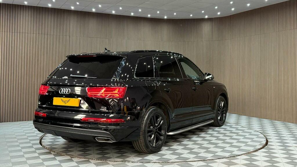 Audi Q7 Suv 3.0 Tdi V6 S Line Tiptronic Quattro Euro 6 S KJ19LPY Black #5