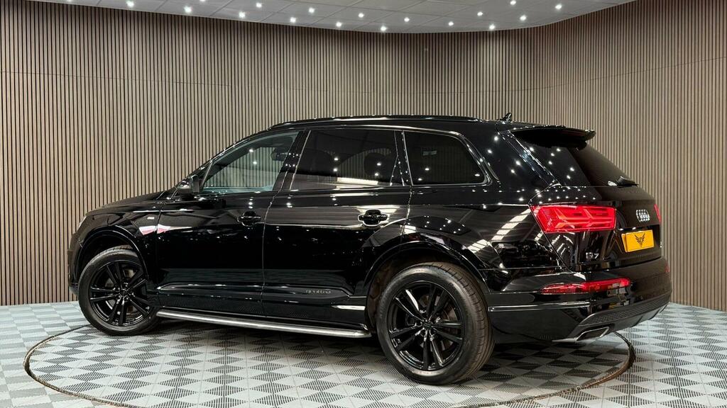 Audi Q7 Suv 3.0 Tdi V6 S Line Tiptronic Quattro Euro 6 S KJ19LPY Black #2