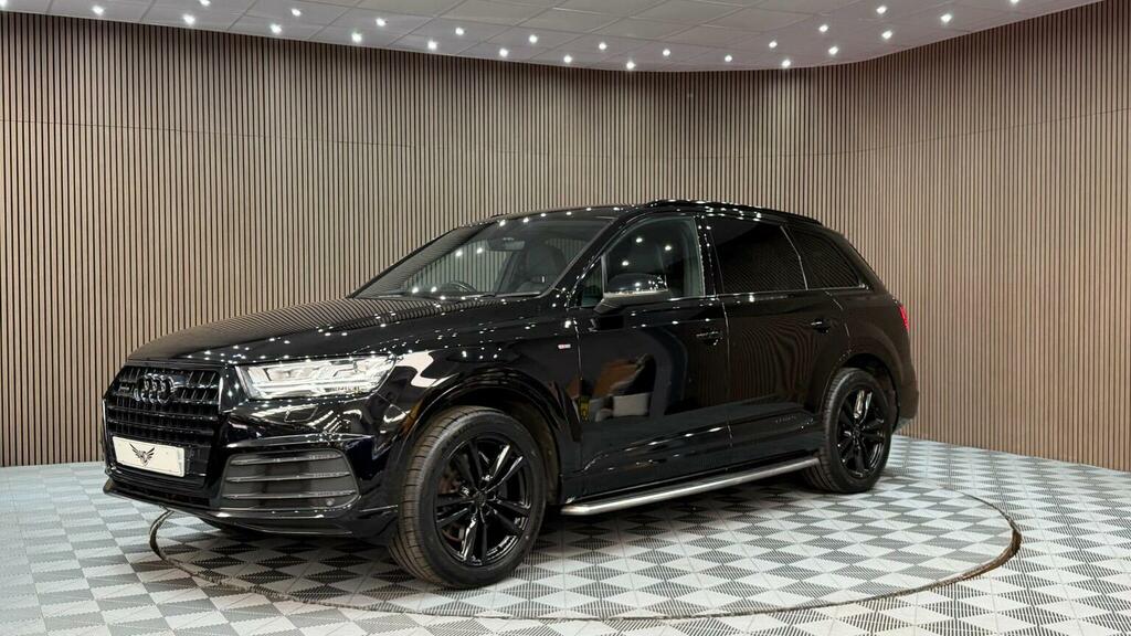 Audi Q7 Suv 3.0 Tdi V6 S Line Tiptronic Quattro Euro 6 S KJ19LPY Black #6