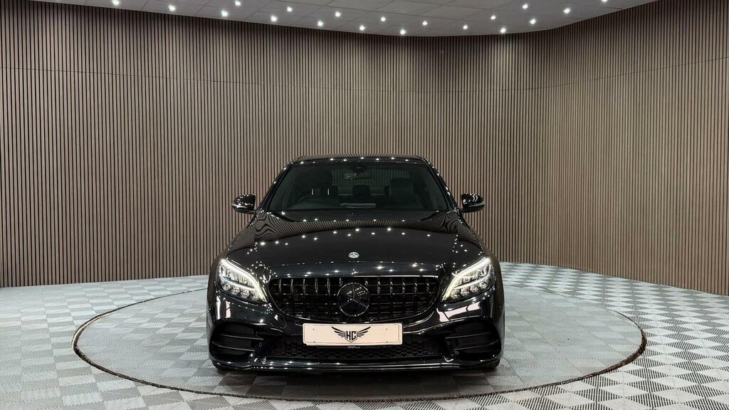 Mercedes-Benz C Class Saloon 2.0 C300 Amg Line G-tronic Euro 6 Ss LR68UON Black #4