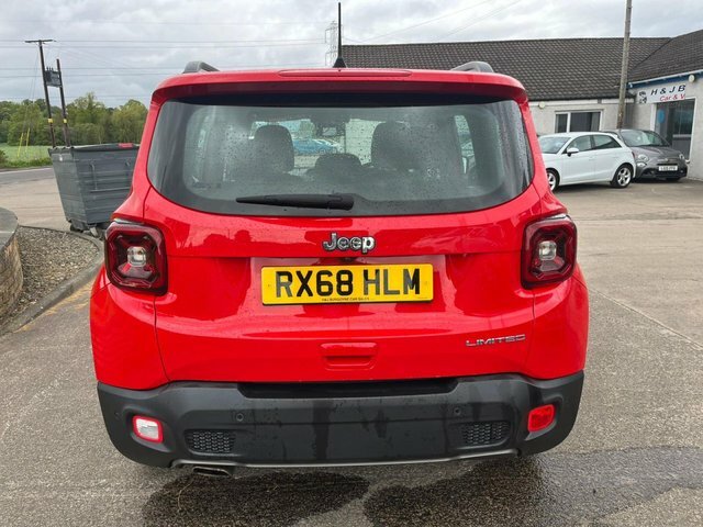 Jeep Renegade 1.6 Multijetii Limited Suv Euro Red #4