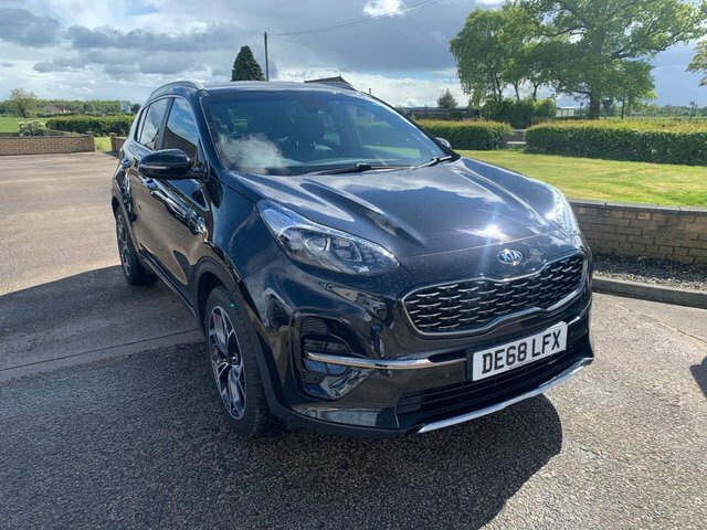 Kia Sportage 1.6 Crdi Gt-line Suv Euro 6 S S DE68LFX Black #3