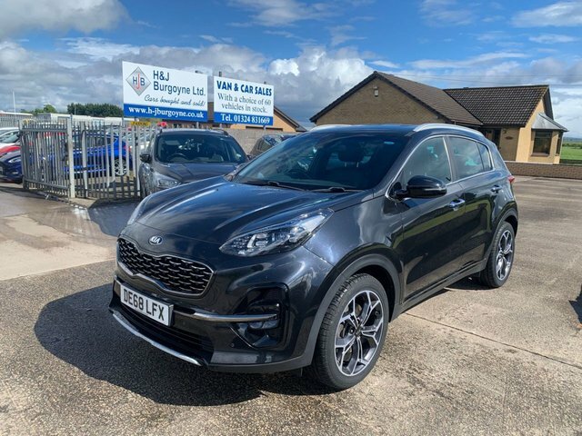 Kia Sportage 1.6 Crdi Gt-line Suv Euro 6 S S Black