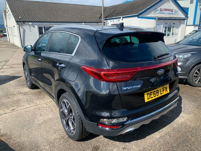 Kia Sportage 1.6 Crdi Gt-line Suv Euro 6 S S DE68LFX Black #6