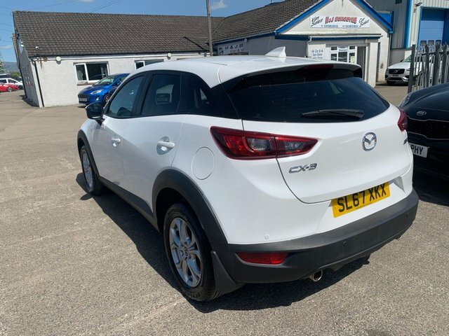 Mazda CX-3 2.0 Skyactiv-g Se-l Nav Suv Euro SL67XKX White #4
