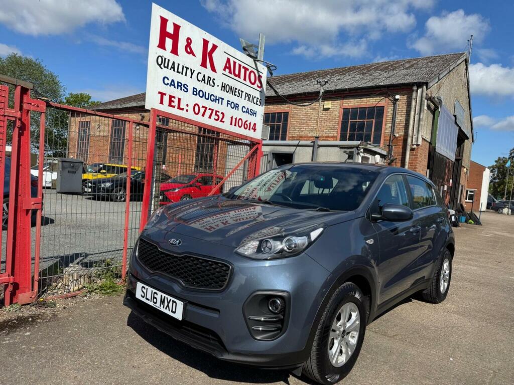 Kia Sportage Suv 1.7 Crdi 1 Euro 6 Ss 201616 Blue