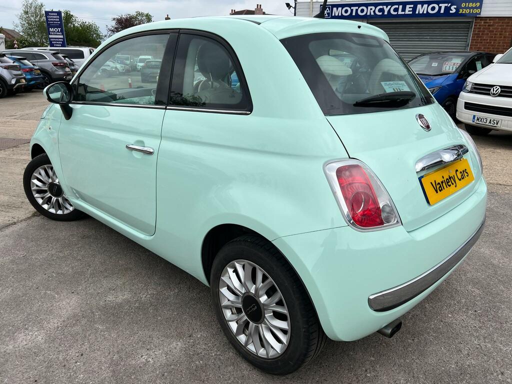 Fiat 500 Lounge Green #5