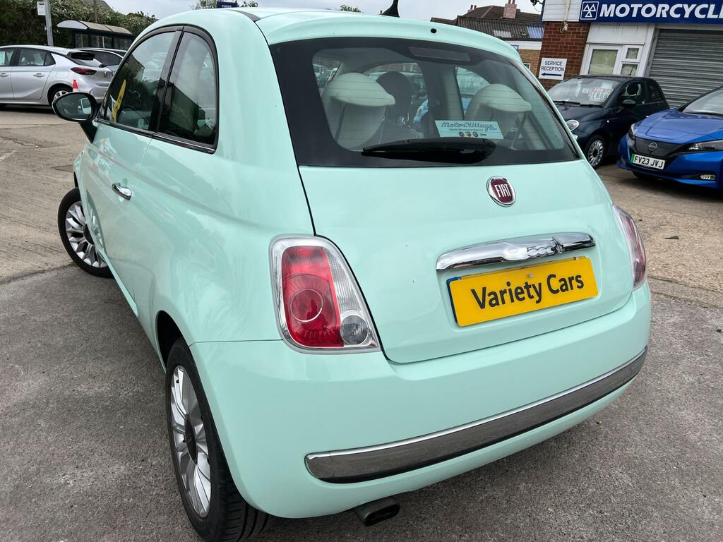 Fiat 500 Lounge Green #6