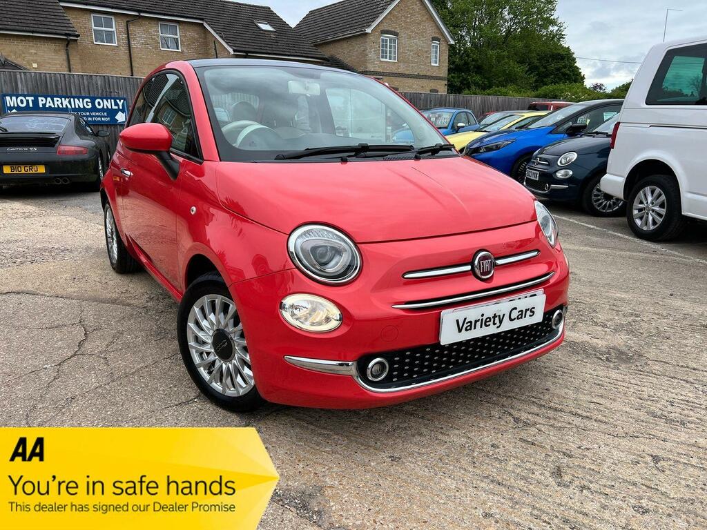Fiat 500 Lounge Auto Pink
