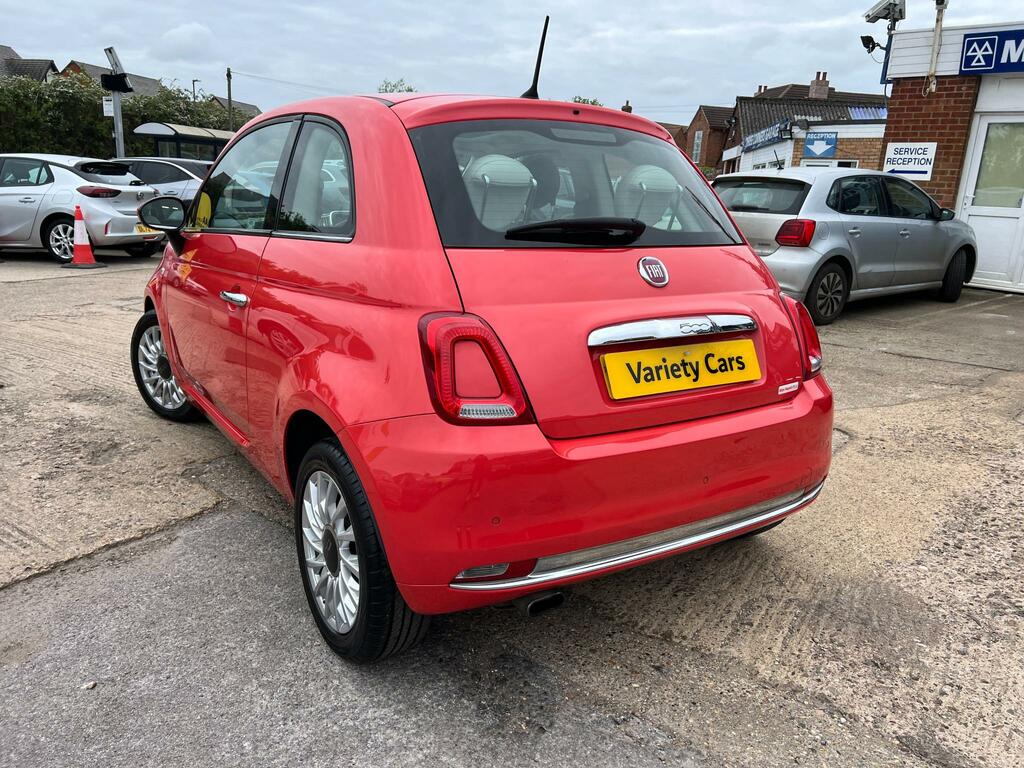 Fiat 500 Lounge Auto KX16OUO Pink #5