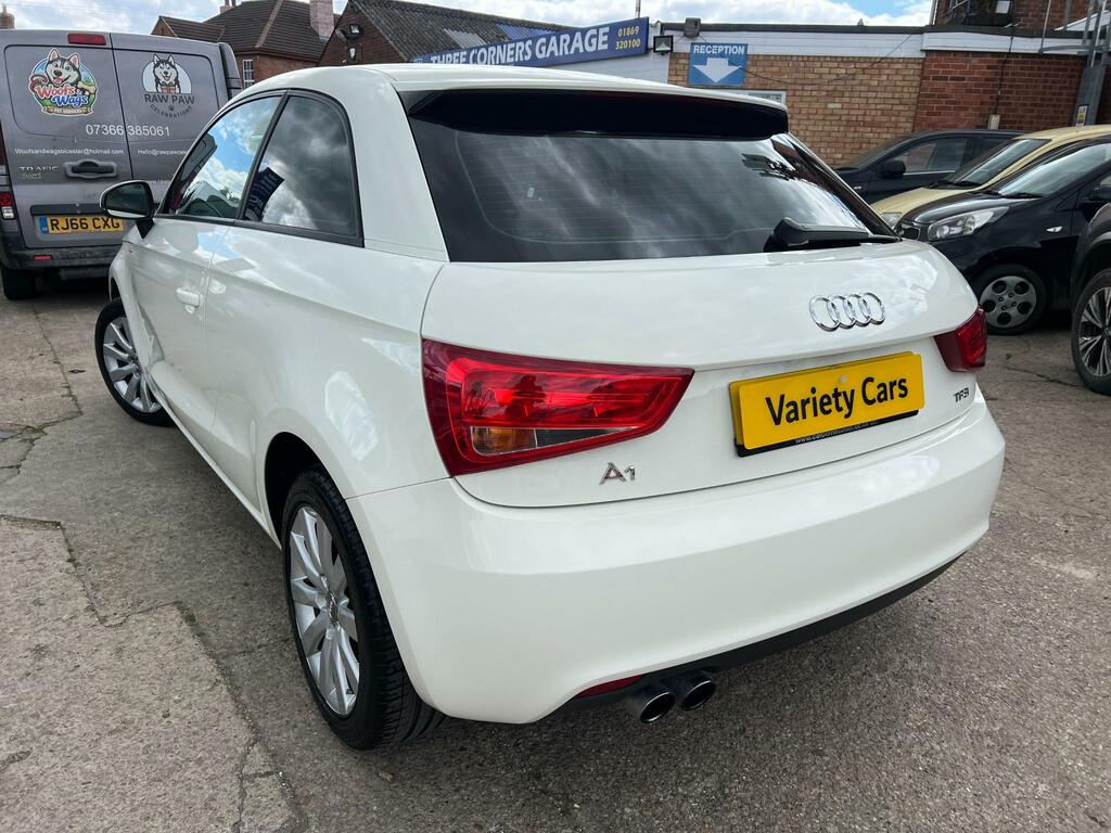 Audi A1 Sport Tfsi White #5