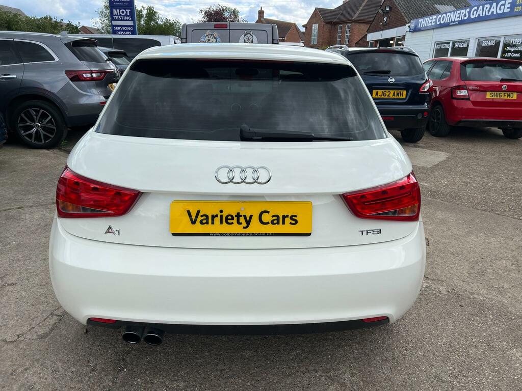 Audi A1 Sport Tfsi White #6