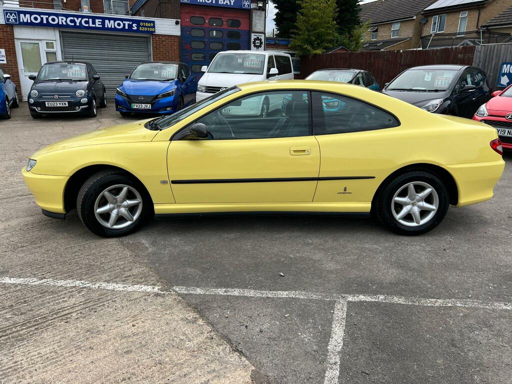 Peugeot 406 Coupe Se Pininfarina Yellow #4