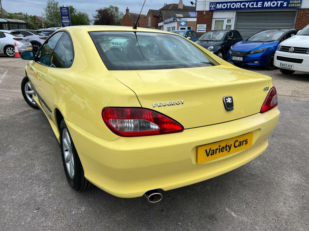 Peugeot 406 Coupe Se Pininfarina Yellow #6