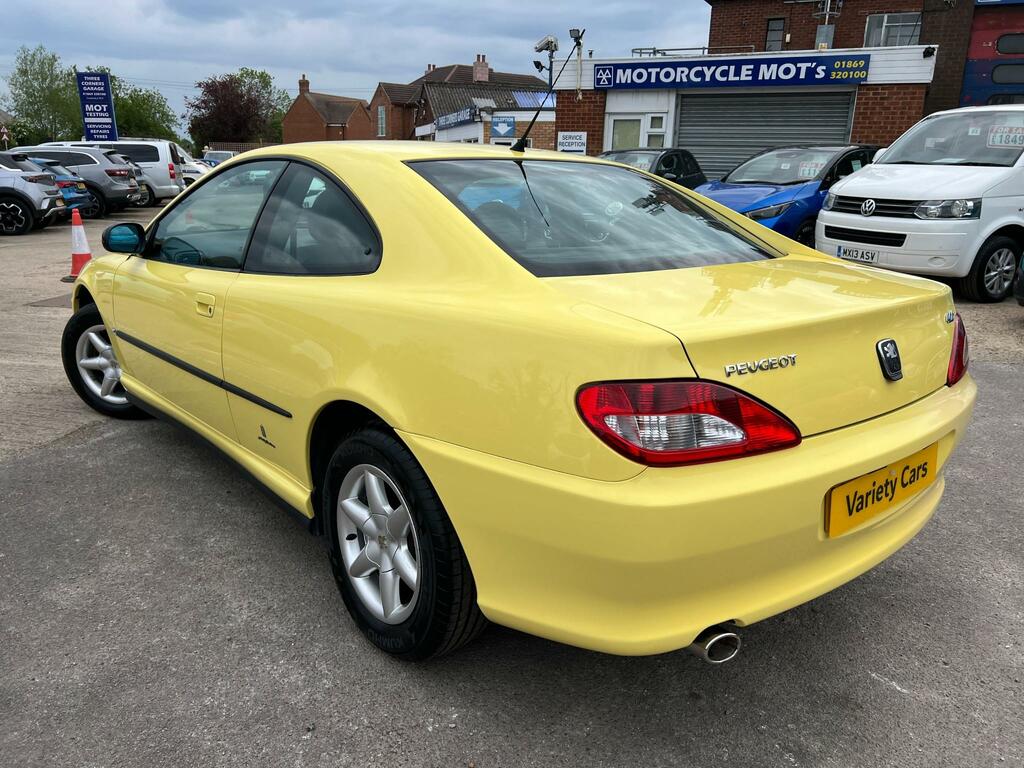 Peugeot 406 Coupe Se Pininfarina Yellow #5